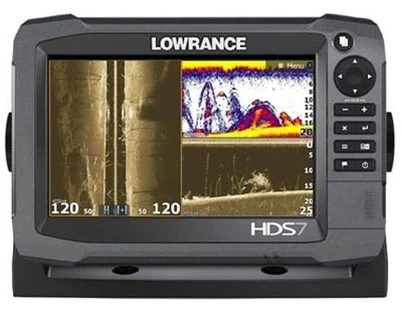 Pas het Lowrance Fishfinder-aanraakscherm aan